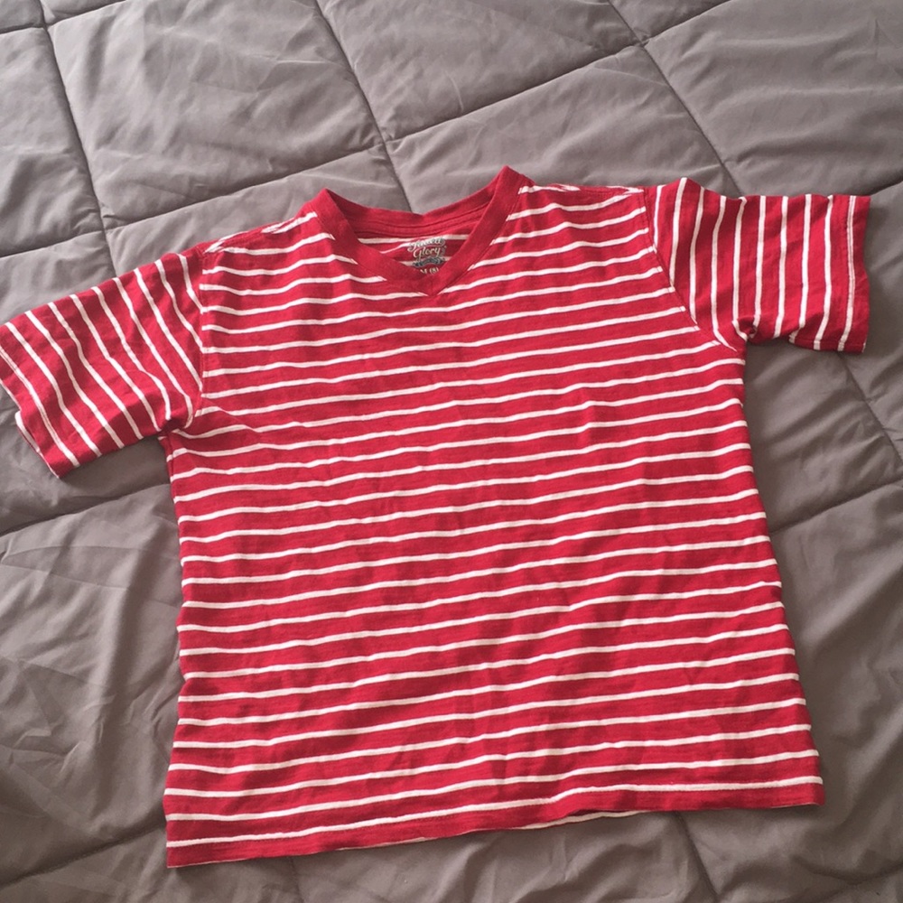 Cute Red Striped Shirt